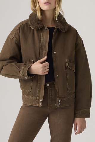 Bomber Trucker - Marrone