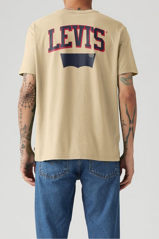 T-shirt relaxed - Beige