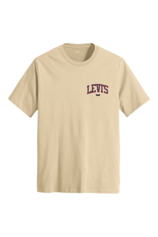 T-shirt relaxed - Beige