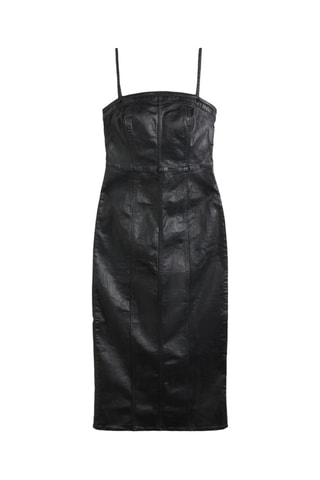 Abito a tubino Seamed - Nero