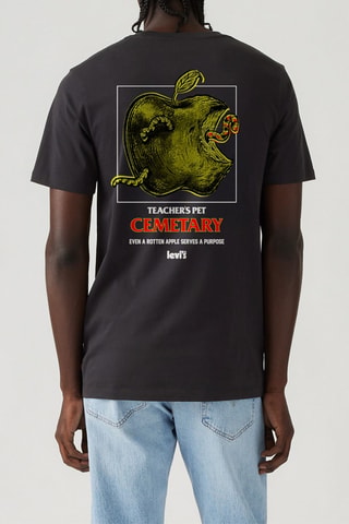 T-shirt relaxed - Noir