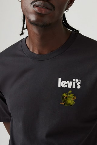 T-shirt relaxed - Noir