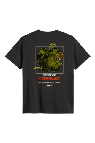T-shirt relaxed - Noir