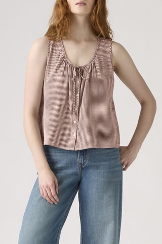 Blusa senza maniche Luella - Marrone