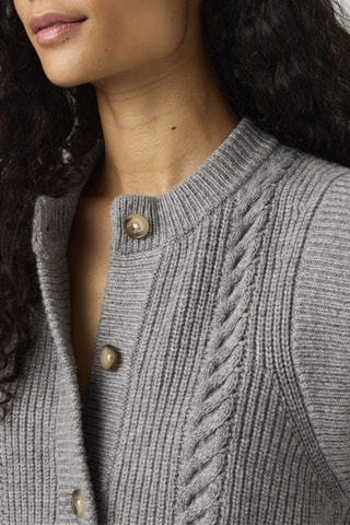 Gilet in lana Ines - Grigio