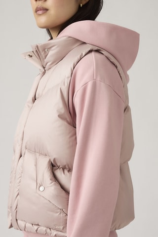 Piumino senza maniche Wastern - Rosa chiaro
