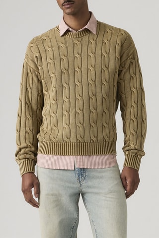 Pull Carmel - Kaki