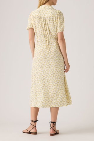Abito a camicia Rosa - Giallo