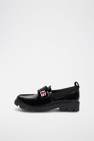 Lakleren Mocassins met Hak - Zwart - DKNY
