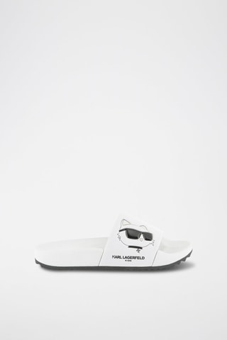Slippers - Wit - Karl Lagerfeld
