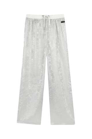 Broek - Zilverkleurig - DKNY