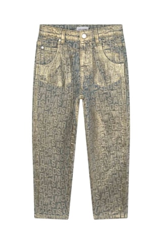 Jeans - Grijs en Goudkleurig - Marc Jacobs