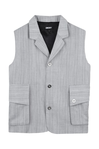 Mouwloze Blazer - Grijs - DKNY