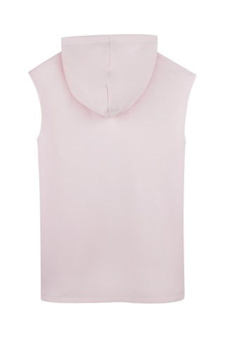 Mouwloze Sweaterjurk met Capuchon - Zachtroze - Marc Jacobs