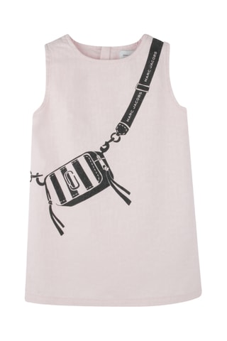 Mouwloze Trapezium Jurk - Zachtroze - Marc Jacobs