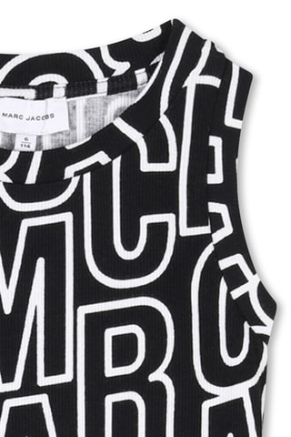 Rechte Mouwloze Jurk - Zwart - Marc Jacobs