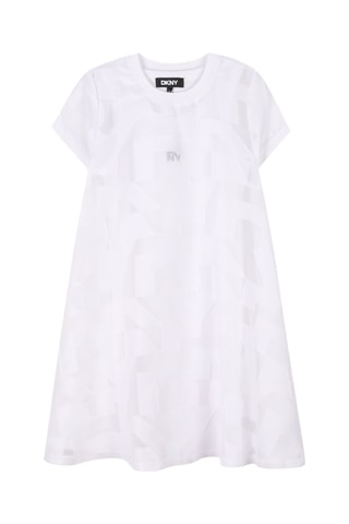 Rechte Jurk - Wit - DKNY