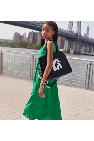 Lange Mouwloze Jurk - Groen - DKNY