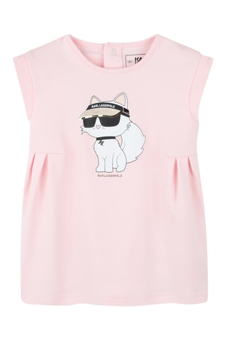 Jurk - Zachtroze - Karl Lagerfeld