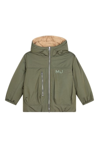 Dubbelzijdige Gewatteerde Jas - Kaki en Beige - Marc Jacobs