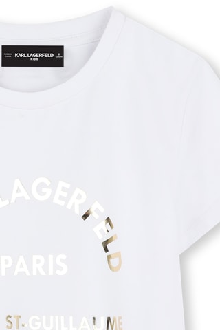 T-shirt - Wit - Karl Lagerfeld