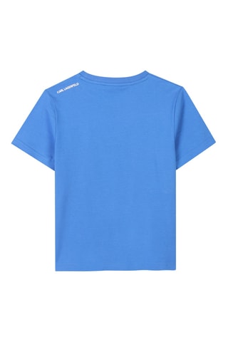 T-shirt - Blauw - Karl Lagerfeld