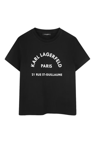 T-shirt - Zwart - Karl Lagerfeld