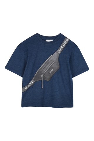 T-shirt - Blauw - Marc Jacobs