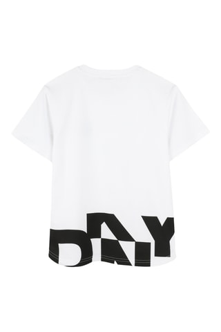 T-shirt Loose - Wit - DKNY