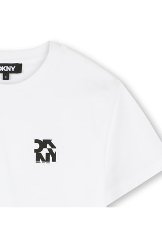 T-shirt Loose - Wit - DKNY