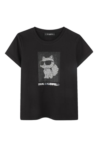 T-shirt - Zwart - Karl Lagerfeld