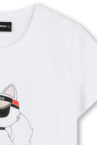 T-shirt - Wit - Karl Lagerfeld