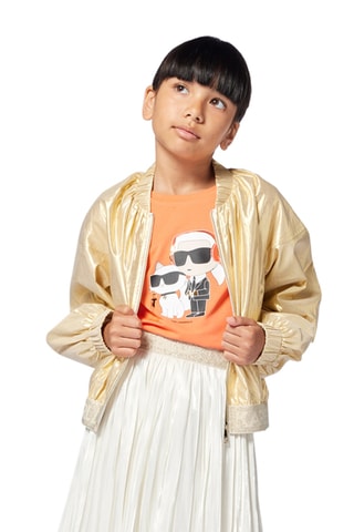 T-shirt - Oranje - Karl Lagerfeld