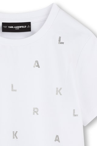 T-shirt - Wit - Karl Lagerfeld