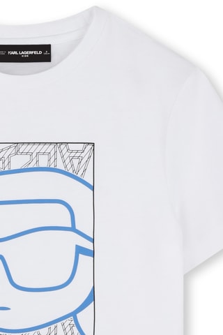 T-shirt - Wit - Karl Lagerfeld