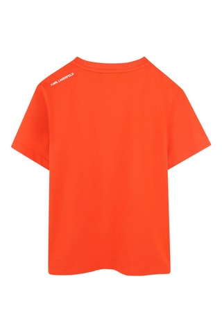T-shirt - Oranje - Karl Lagerfeld