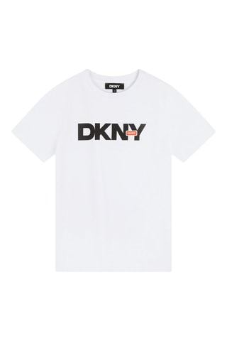 T-shirt relaxed - Wit - DKNY