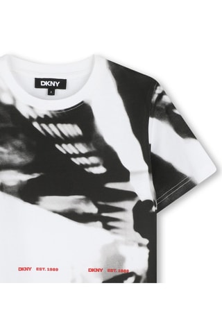 T-shirt Regular Fit - Wit - DKNY