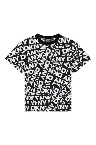 T-shirt - Zwart - DKNY