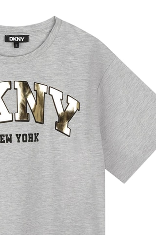 T-shirt - Grijs - DKNY