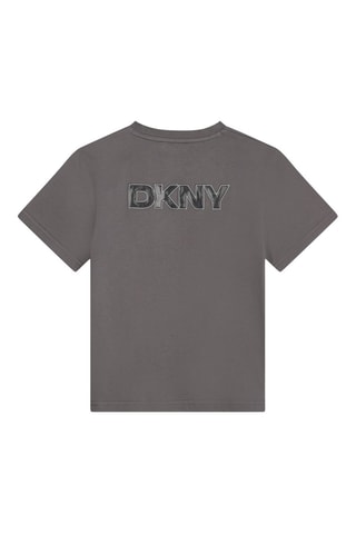 T-shirt - Donkergrijs - DKNY