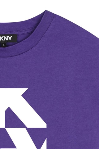 T-shirt - Paars - DKNY