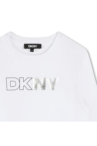 T-shirt - Wit - DKNY