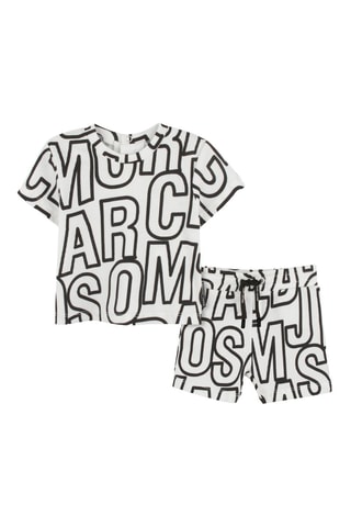 T-shirt en Short - Wit - Marc Jacobs