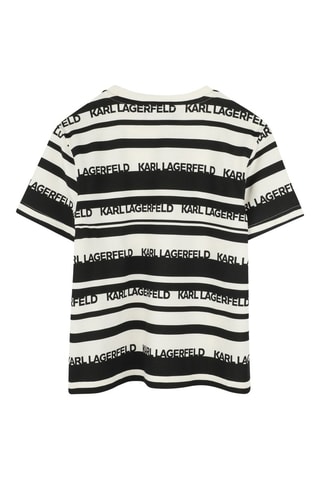 T-shirt - Wit - Karl Lagerfeld