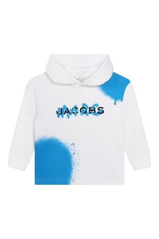 Biologisch Katoenen Sweater met Capuchon - Wit - Marc Jacobs