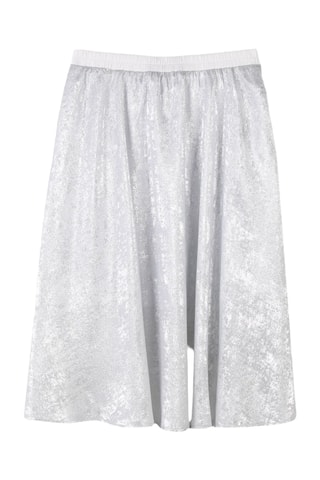 Midirok - Zilverkleurig - DKNY