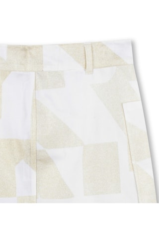 Rechte Minirok - Wit - DKNY