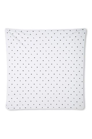 Plaid - Wit - 75 x 75 cm - Karl Lagerfeld