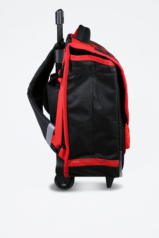 Cartable à roulettes Spider-Man Avengers Marvel - Noir et rouge
